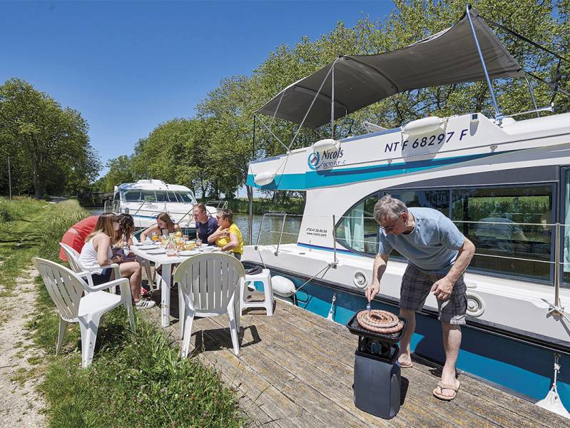 10 Tage : Hausbootfahrt 10 tage auf  der Canal du Midi - ab 1480 euros