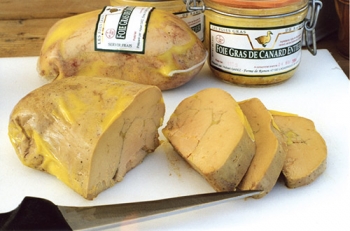 Foie gras à la ferme de Manon