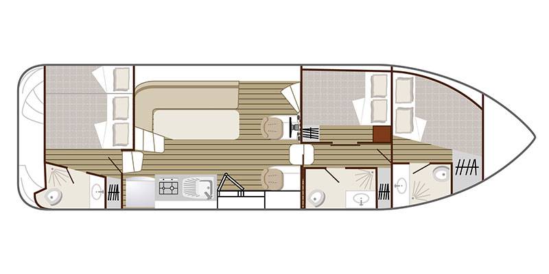Hausboot Confort 1100